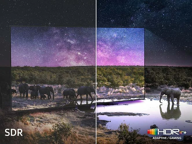 HDR: HDR10, HDR10+